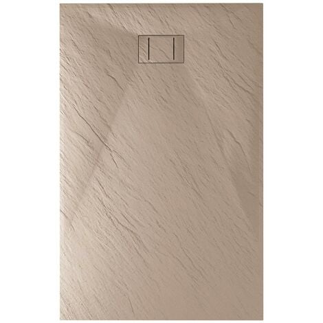 Piatto Doccia 80x90 cm in Acrilico Fosterberg Azalea Tortora