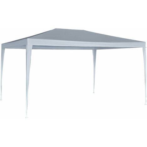 Gazebo da giardino Natacha 4 - 12 m² - 3 x 4 m - Bianco