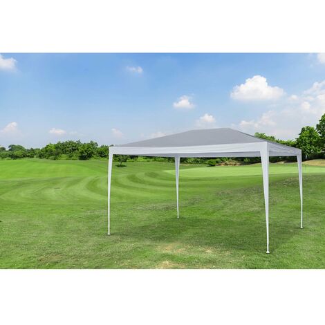 Gazebo da giardino Natacha 4 - 12 m² - 3 x 4 m - Bianco