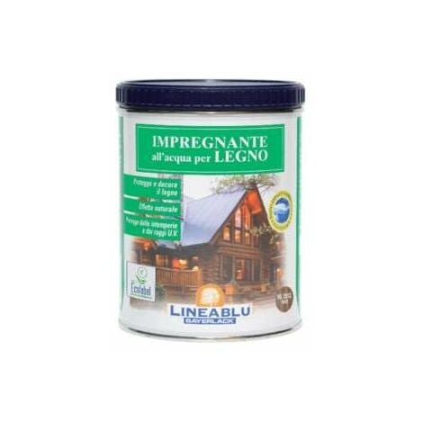 Sayerlack Impregnante per Legno Esterni Noce 750 ml - Protezione UV e Intemperie