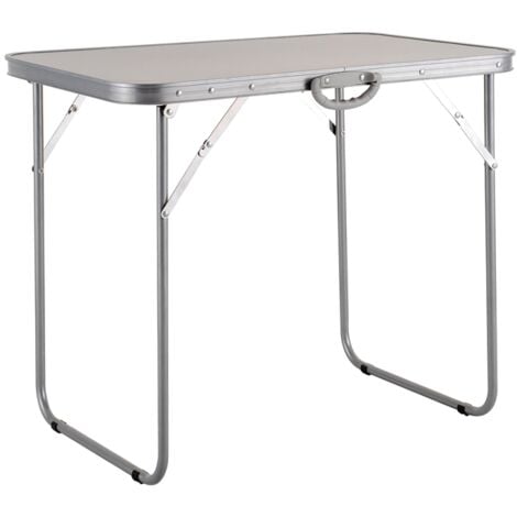 TAVOLI PICNIC IN ACCIAIO PIEGHEVOLE RICHIUDIBILE CM. 80X60X70H