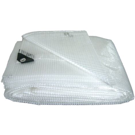 TELO RETINATO MULTIUSO IN PVC CON OCCHIELLI MT. 6X6