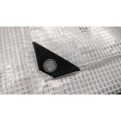 TELO RETINATO MULTIUSO IN PVC CON OCCHIELLI MT. 6X6