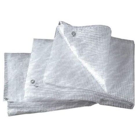 TELO RETINATO MULTIUSO IN PVC CON OCCHIELLI MT. 6X6
