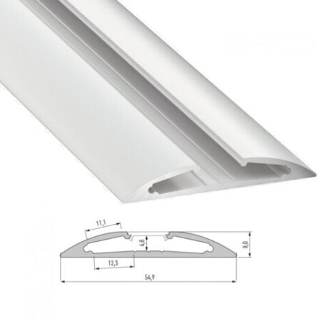 Profilo Alluminio Tipo RETO 2,02M