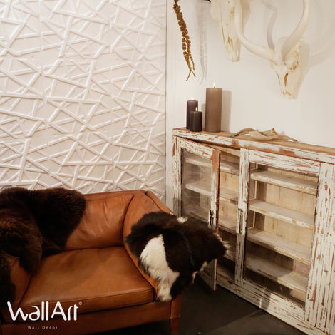 Pannelli Murali 3D Olivia Pannello murale Rivestimento decorativo 3m²