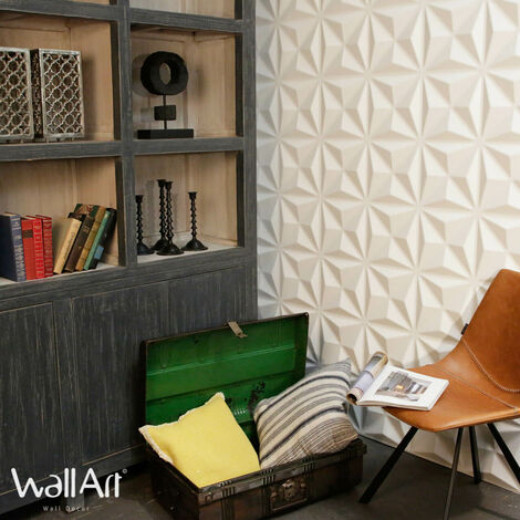 Pannelli Decorativi 3D Cullinans Pannello a parete 3m² + Colla WallArt