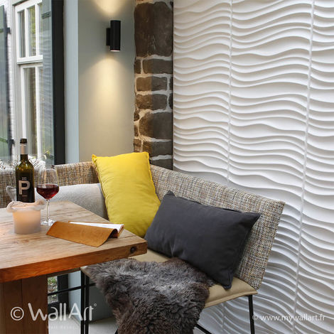 Pannelli Decorativi 3D Maxwell Pannello a parete 3m² + Colla WallArt