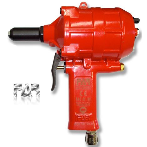 FAR RAC 83/95 RIVETTATRICE PNEUMATICA AD ARIA COMPRESSA PER RIVETTI DA 2,4 A 4,8