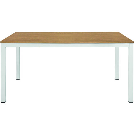 Tavolo rovere e metallo allungabile 110x70cm - 160x70cm