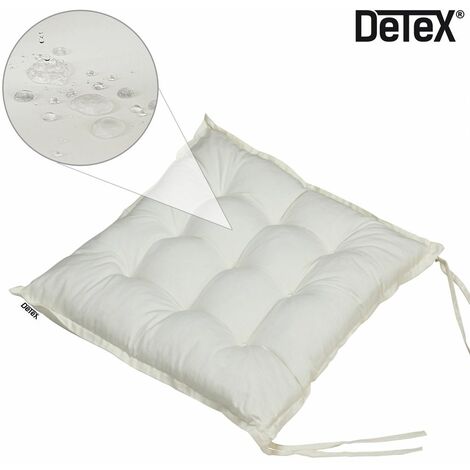 Detex Set 4 cuscini da sedia effetto visco per interni e esterni
 Verde
