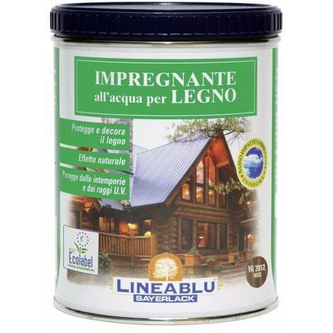 Blu Sayerlack Impregnante per Esterni - Verde - 2,5 l