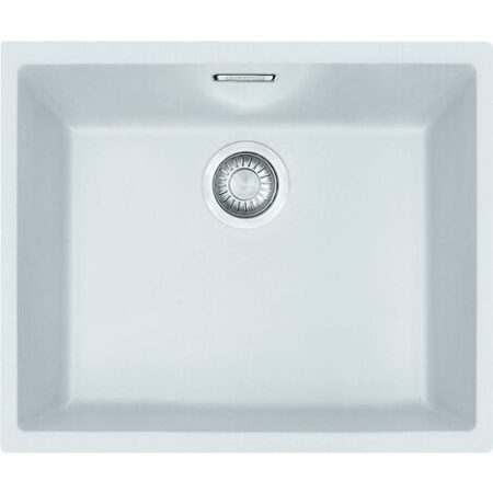 Franke Sirius - Lavello in tectonite SID 110-50, 53x44 cm, bianco 125.0363.788