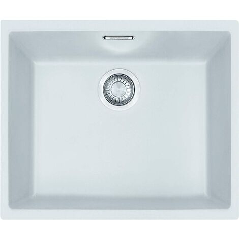 Franke Sirius - Lavello in tectonite SID 110-50, 53x44 cm, bianco 125.0363.788