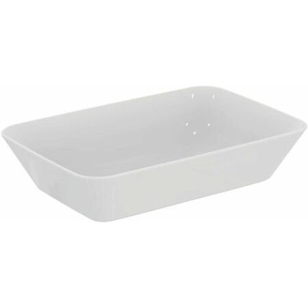 Ideal Standard Connect Air - Lavabo da appoggio 60x40x13 cm, bianco E034801