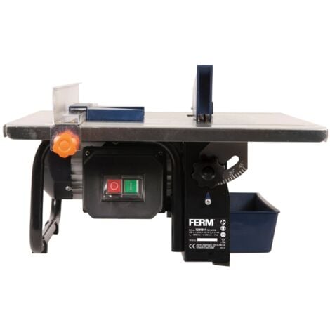FERM Tagliapiastrelle 900W-200mm raffreddamento ad acqua. Incl. 1x lama diamantata, vassoio, guida parallela, chiave, occhiali e tappi