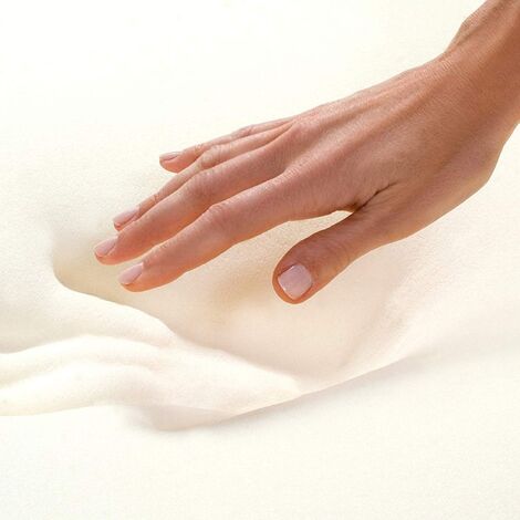 EVERGREENWEB - Coppia Cuscini Letto in MEMORY FOAM e oli essenziali di SOIA 40x70 alti 12 cm, Imbottitura con Fiocchi 100% Schiuma a Memoria CERVICALI, fodera Antiacaro, Guanciali per Dormire, OFFERTA