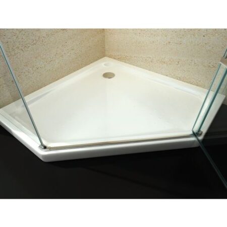 Piatto Doccia Pentagonale 80 x 80 cm e Piletta di Scarico