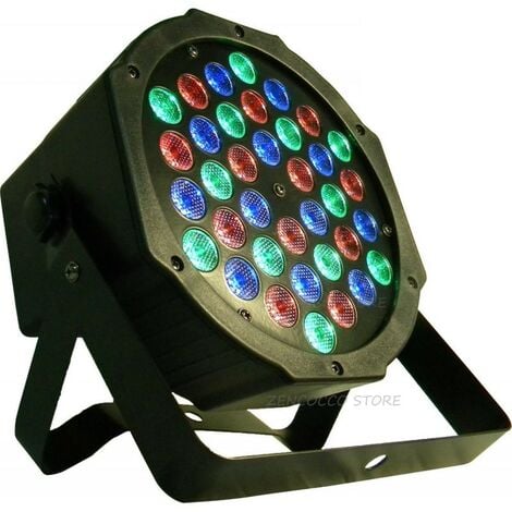 PAR 36 LED X 1W Faro RGB  DMX Strobo FLASH Wash Programmabile