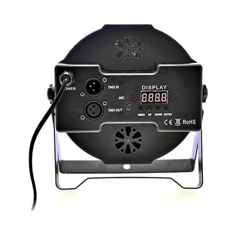 PAR 36 LED X 1W Faro RGB  DMX Strobo FLASH Wash Programmabile