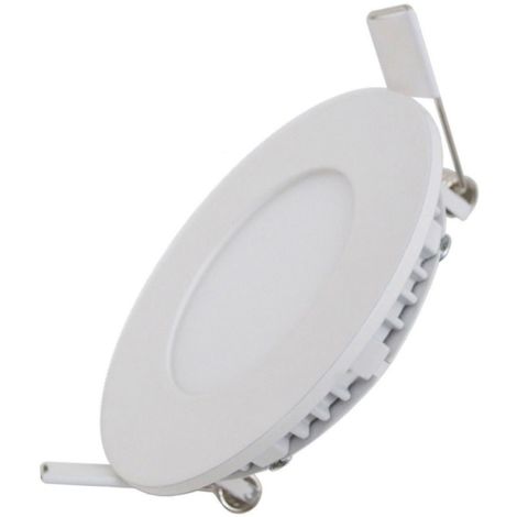 faretto led 3 Watt pannello incasso rotondo 180LM luce fredda 6000k