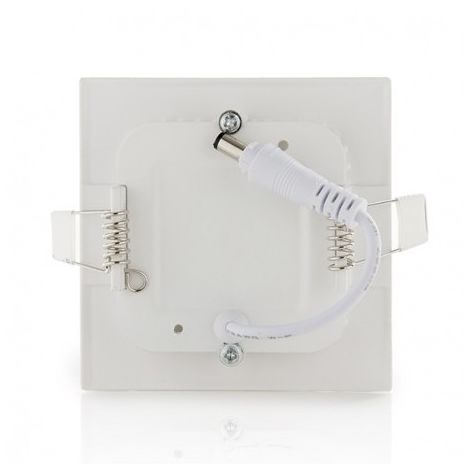 Faretto Led 3 Watt Pannello Incasso quadrato 180LM Luce naturale 4000k