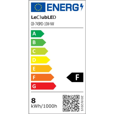 Lampadina LED G9 8W 220V Equivalente 75W - Bianco naturale 4100K