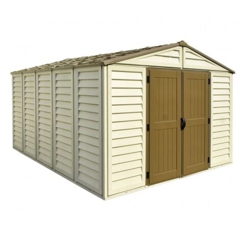 Casetta in PVC WoodBridge Plus 10,5'x10,5' Duramax Premier, 325 x 326 x 233 cm