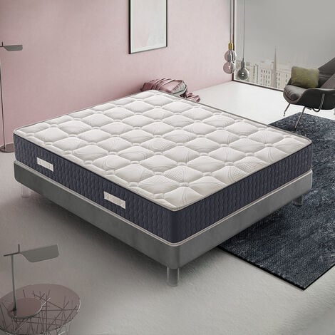 Materasso in memory Foam – Altezza 30 cm – 11 zone differenziate – 5cm memory – Ortopedico – Anatomico – 180x200