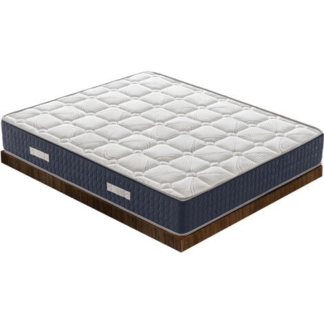 Materasso in memory Foam – Altezza 30 cm – 11 zone differenziate – 5cm memory – Ortopedico – Anatomico – 180x200
