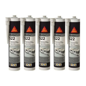 SIKA Sikaflex 522 Caravan – Bianco – 300ml – Set di 5 adesivi per stucco Sikaflex SIKA Sikaflex 522 Caravan – Bianco – 3