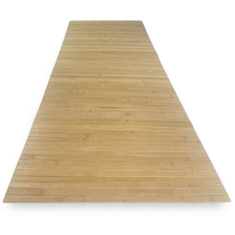 TAPPETO cucina WOODY © IN legno BAMBOO UNITO MIELE tutte le misure Cm. 50/55x140