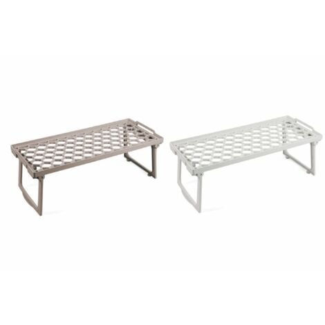 PRATIK DIVISORIO SCAFFALE IN PLASTICA PER CUCINA 45X20X16 CM COLORI ASSORTITI