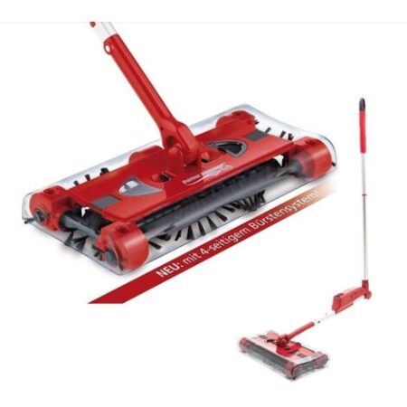 SCOPA ROTANTE ELETTRICA SWIVEL SWEEPER MAX ASPIRAPOLEVERE RUOTANTE RICARICABILE