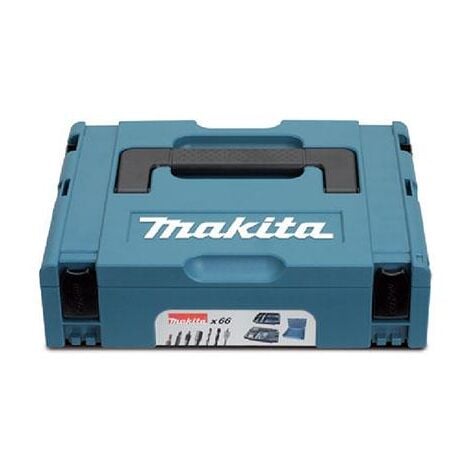 Scatola set accessori MAKITA 66 pezzi in scatola MAK-PAC - B-43044