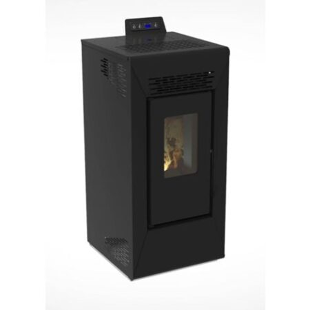 Stufa a pellet Courmayeur da 8,74 kw Nero