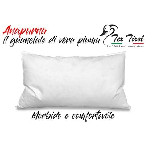 GUANCIALE CUSCINO VERA PIUMA ANAPURNA TEX TIROL ©