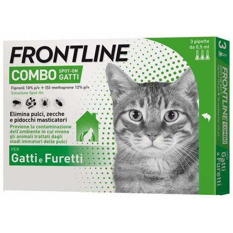 Pipette Antiparassitarie Merial Frontline Combo gatti