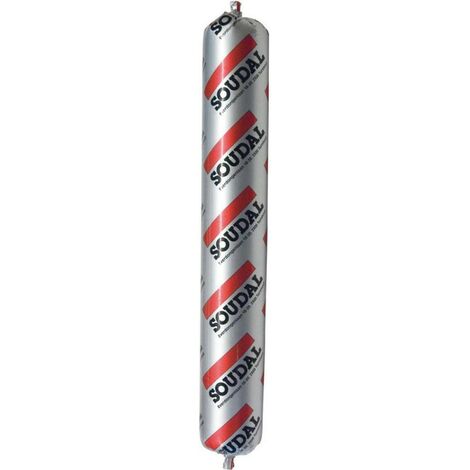 Silicone Sigillante Silirub 2 600Ml Trasp Tasca. Soudal (A 12)