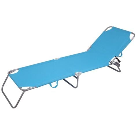 LETTINO SDRAIO PRENDISOLE MARE PISCINA PIEGHEVOLE TAORMINA 187X55 (24206)