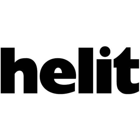 Helit the circle network H2518595 Cestino per la carta 15 l (Ø x A) 265 mm x 280 mm Metallo Nero 1 pz.