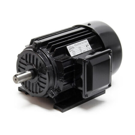 Wiltec Motore elettrico trifase asincrono, 400V, 2 poli 2,2 kW (3CV), avvolgimento in alluminio, montaggio B3