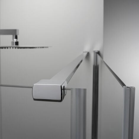 BOX DOCCIA ELITE ANGOLARE 70x90 CM PORTA BATTENTE CON LATO FISSO TRASPARENTE