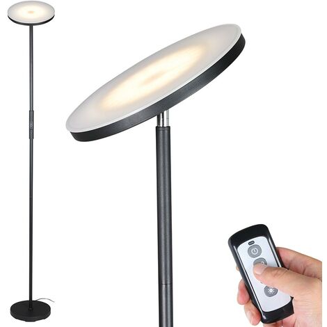 Lampada Piantana da Terra LED 20W 1600Lm Moderna Luce Dimmerabile + Telecomando