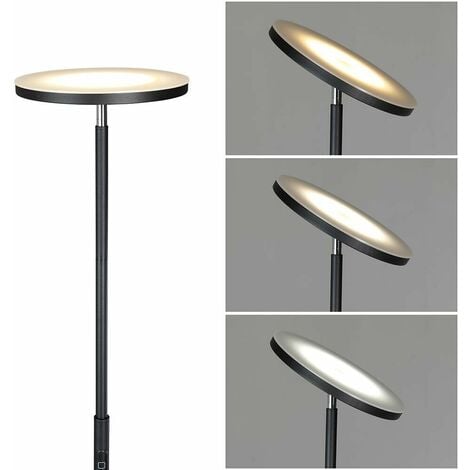 Lampada Piantana da Terra LED 20W 1600Lm Moderna Luce Dimmerabile + Telecomando