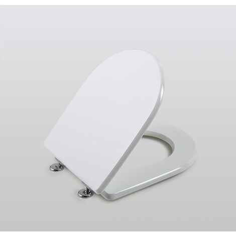 Sedile Tavoletta Wc Per Modello Di Vaso Esedra In Finitura Bianco