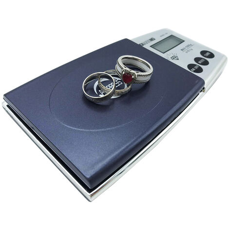 Bilancino Digitale Banco 500g Display LCD Illuminati Mini Bilancia di Precisione