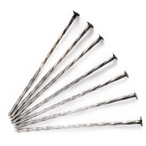 STI Chiodi  Picchetto Verdi in Testa Lunghezza 15cm diametro 4mm testa 10mm Testa Verde pacco 50 pcs chiodo