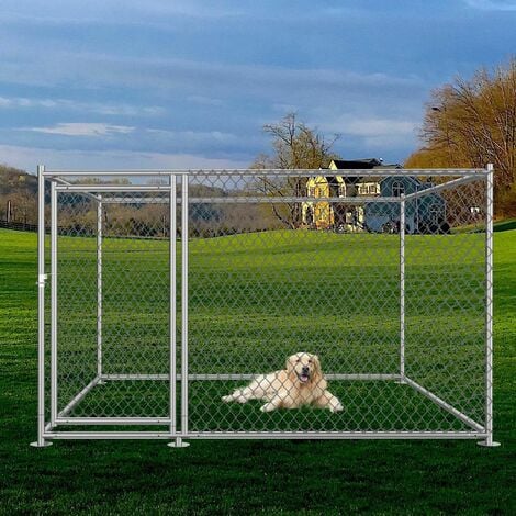 Bc-elec - RA-D22 Parco per cuccioli 2x2x1.2m, recinto per cani, canile all'aperto, recinto per cani