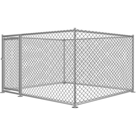 Bc-elec - RA-D22 Parco per cuccioli 2x2x1.2m, recinto per cani, canile all'aperto, recinto per cani